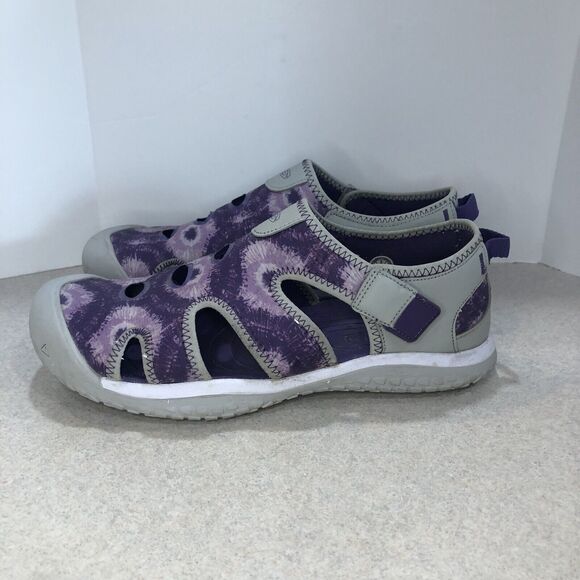 KEEN Girls Big Kid Size 6 Stingray Closed Toe Water Sandals Tillandsia Purple - Picture 5 of 8